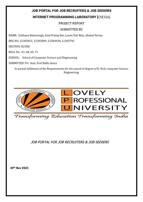 cse job portal
